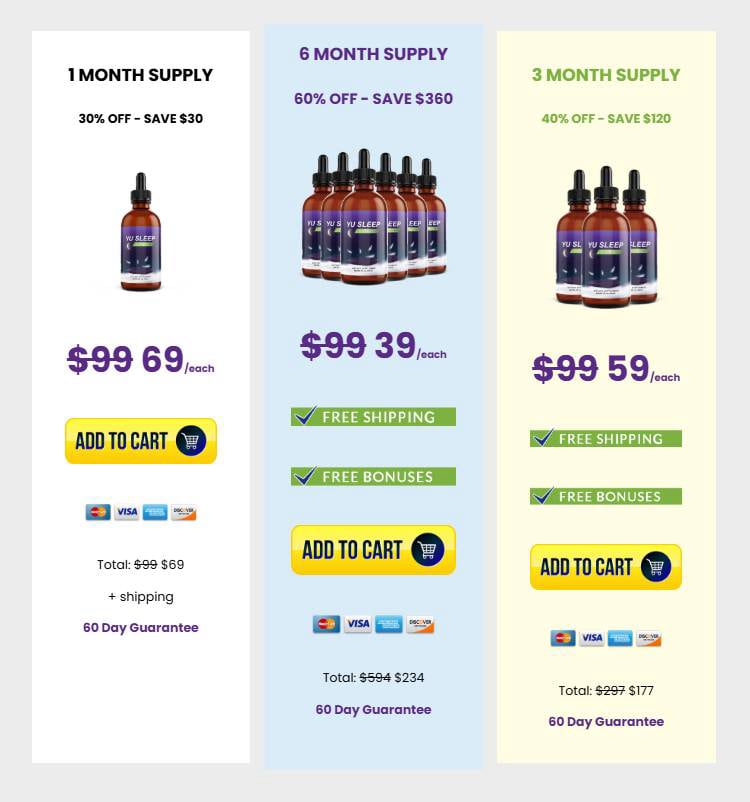 Order Yu Sleep best pricing